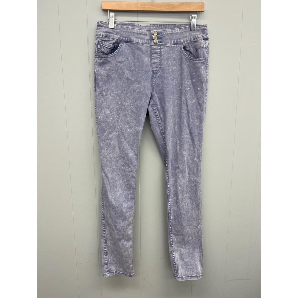 Soft Surroundings Acid Wash Jeans‎ Size TS